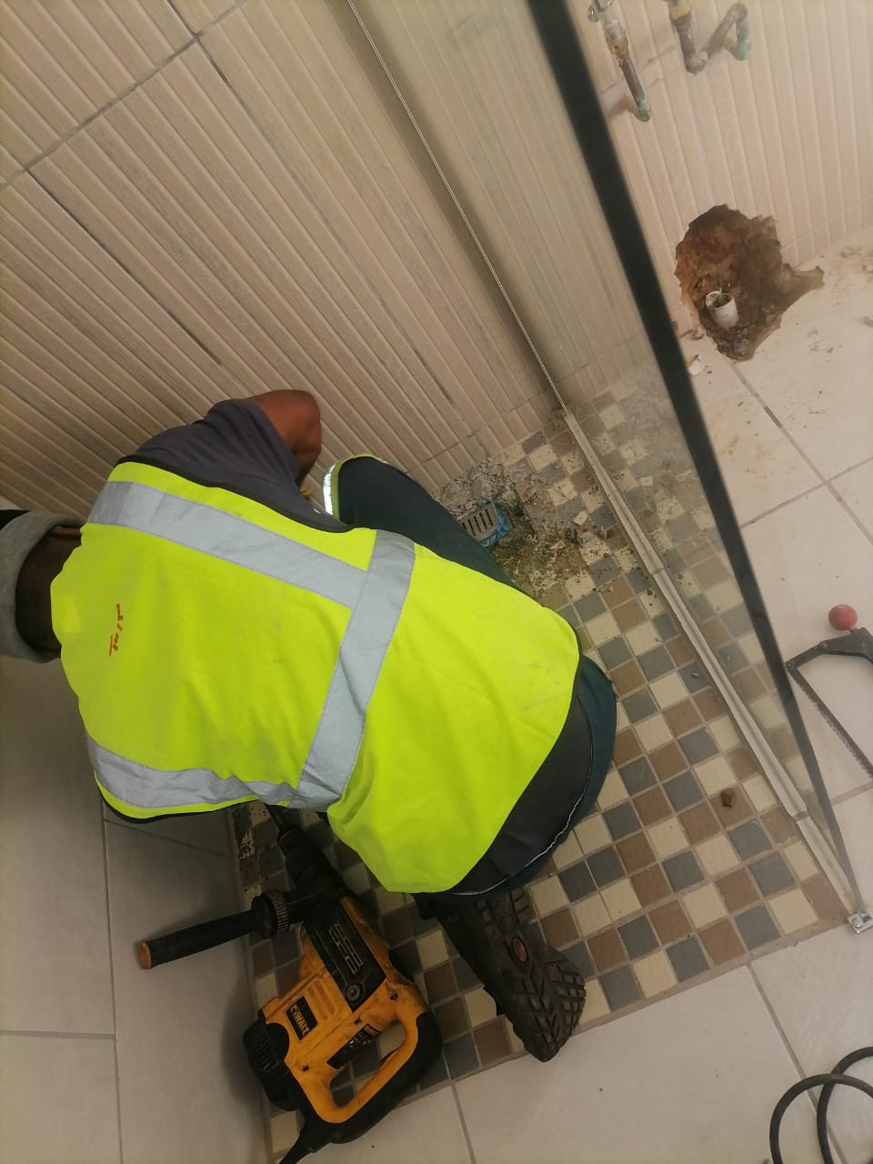 Recent plumbing project